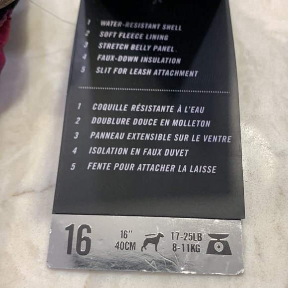 NWT Canada Pooch Stretch Vest SZ 12, 14 & 16 *ALL PROCEEDS GO TO ANIMAL RESCUE* - Picture 6 of 11